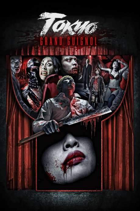 This anthology film presents four dark and stylized short stories inspired by the Grand Guignol theatrical tradition, all set against the backdrop of Tokyo. The segments explore themes of violence, obsession, and the supernatural. One story follows a man trapped in a repeating cycle of bloodshed while evading the Yakuza. Another features a woman confronting a disturbing reflection. A woman armed with a lasergun battles a mysterious demon, while a final segment depicts a man cursed by a statue to transform into a werewolf, yearning for a particular woman.